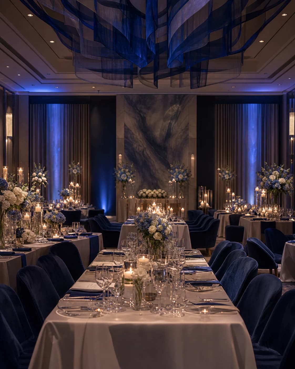 Midnight Milestone event design inspiration