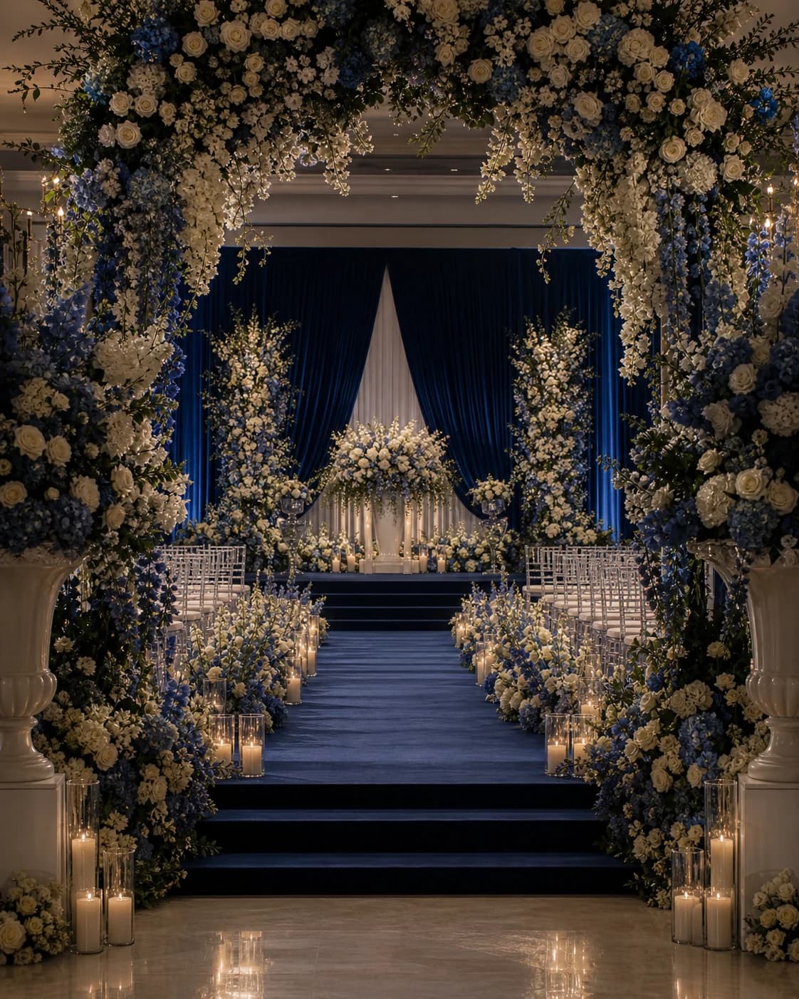 Sapphire Garden event design inspiration