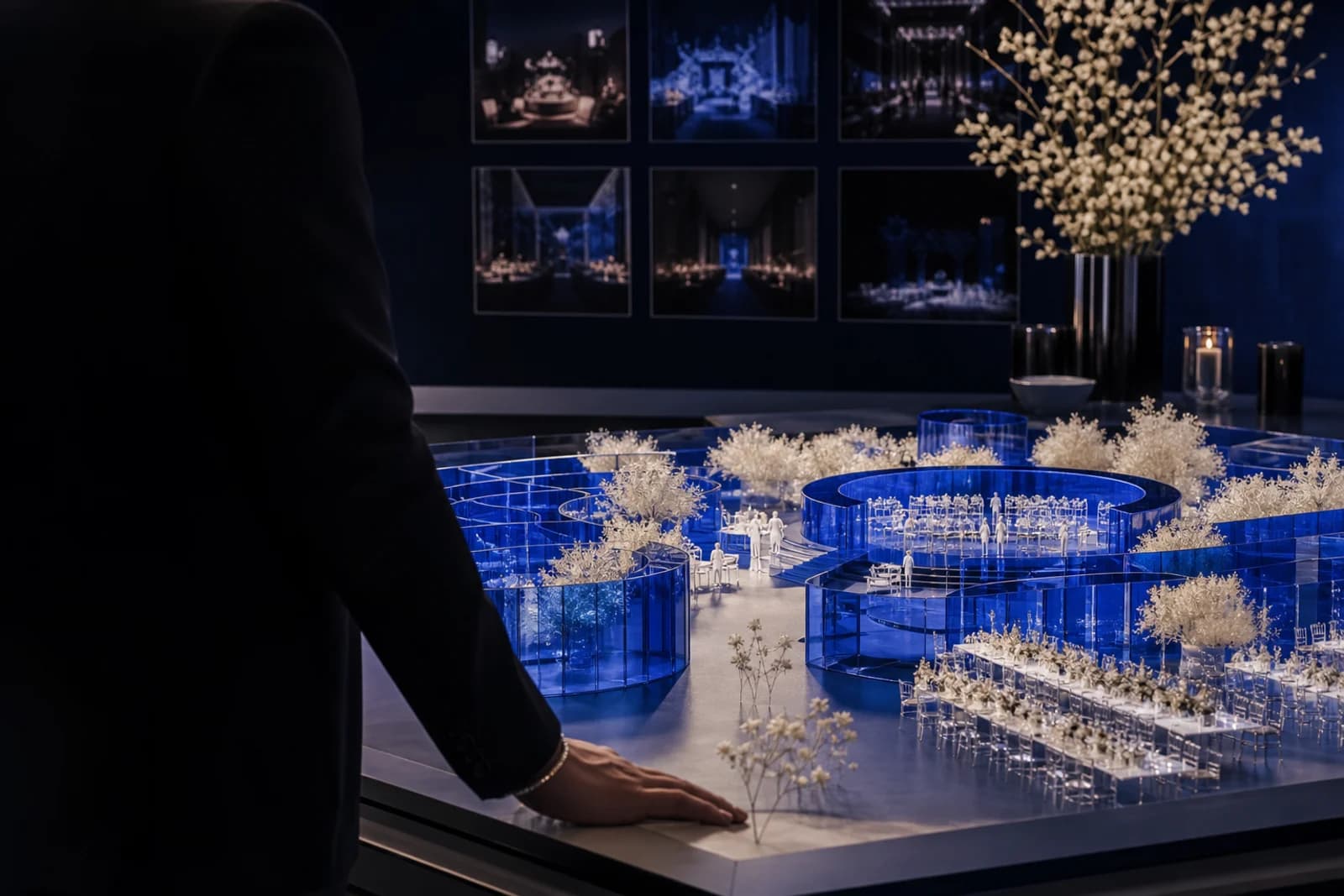 The Precision Dinner presentation environment